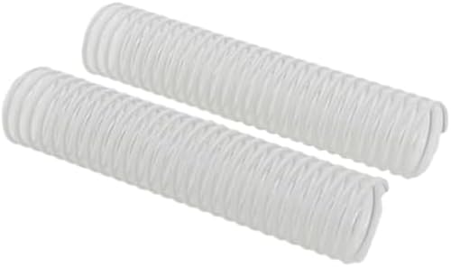 Jodriva 2 Pack Lower Duct Hose Replacement 1-1 2#34; for Shark, Rotator Vacuum Cleaner NV341 NV501 NV470 NV472 NV500 NV552 UV560 Quality Steel Cage Vacuum Cleaner Head Repair Hose
