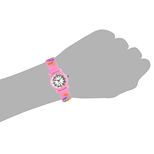 Toddler Kids Boys Girls Fabric Analog Watches Quartz Wrist Watch Waterproof Learning Time Wristwatches for Children