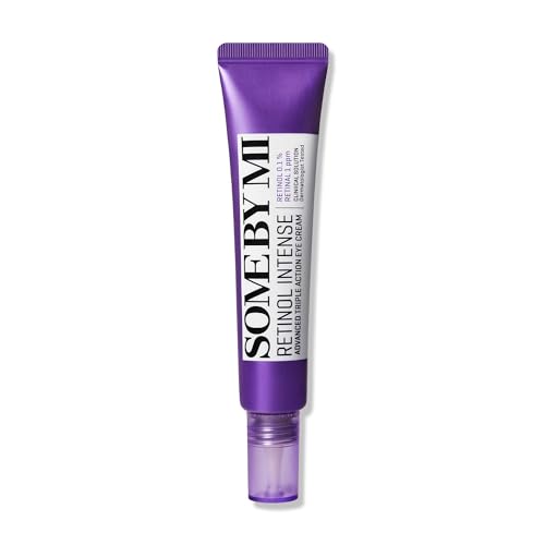 Some By Mi Retinol Intense Advanced Triple Action Eye Cream | 30ml | Mild Overnight Korean Anti-Aging Eye Cream | for Dark Circles & Fine Lines | Ideal for Retinol Beginners