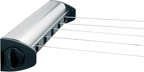 Brabantia Retractable Indoor Washing Line, Stainless Steel, 385766