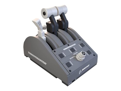 Thrustmaster TCA Yoke Pack - High-Precision Flight Controller and Throttle Quadrant with Official Boeing License for PC and Xbox Series X|S