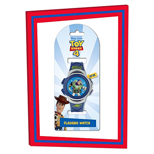Toy Story Boy's Digital Quartz Watch with Rubber Strap TYM4009ARG