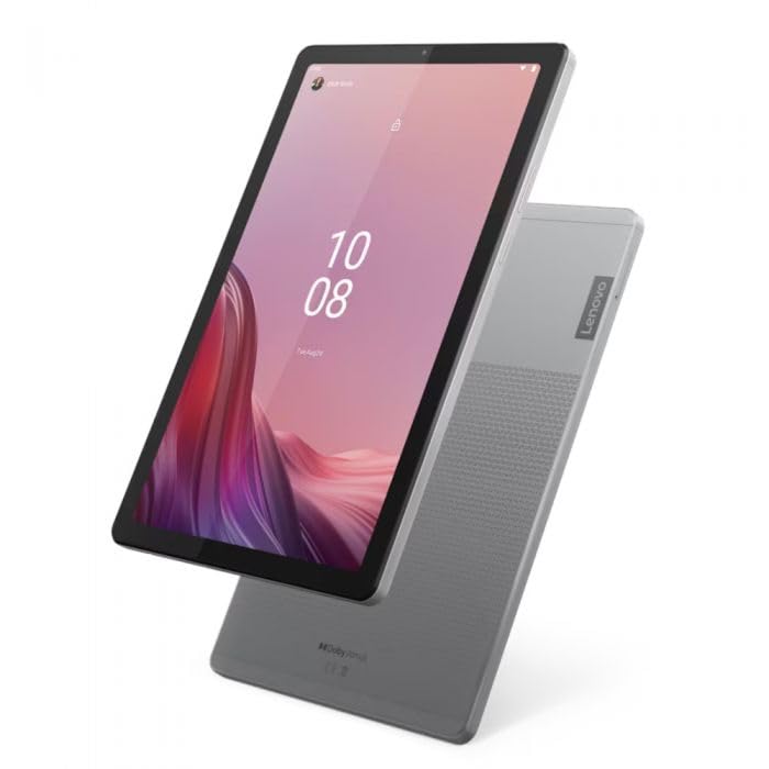 Lenovo Tab M9 TB310FU 9 Inch HD (MediaTek Helio G80, 4 GB RAM, 64 GB Expandable to 2 TB, 2 Speakers, WiFi  Bluetooth 5.1, Android 12) Arctic Grey