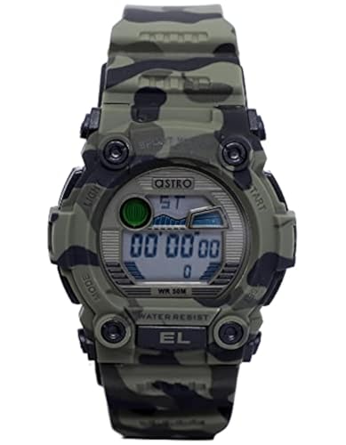 ASTRO Kids Digital Grey Dial Watch - A21901-PPHB