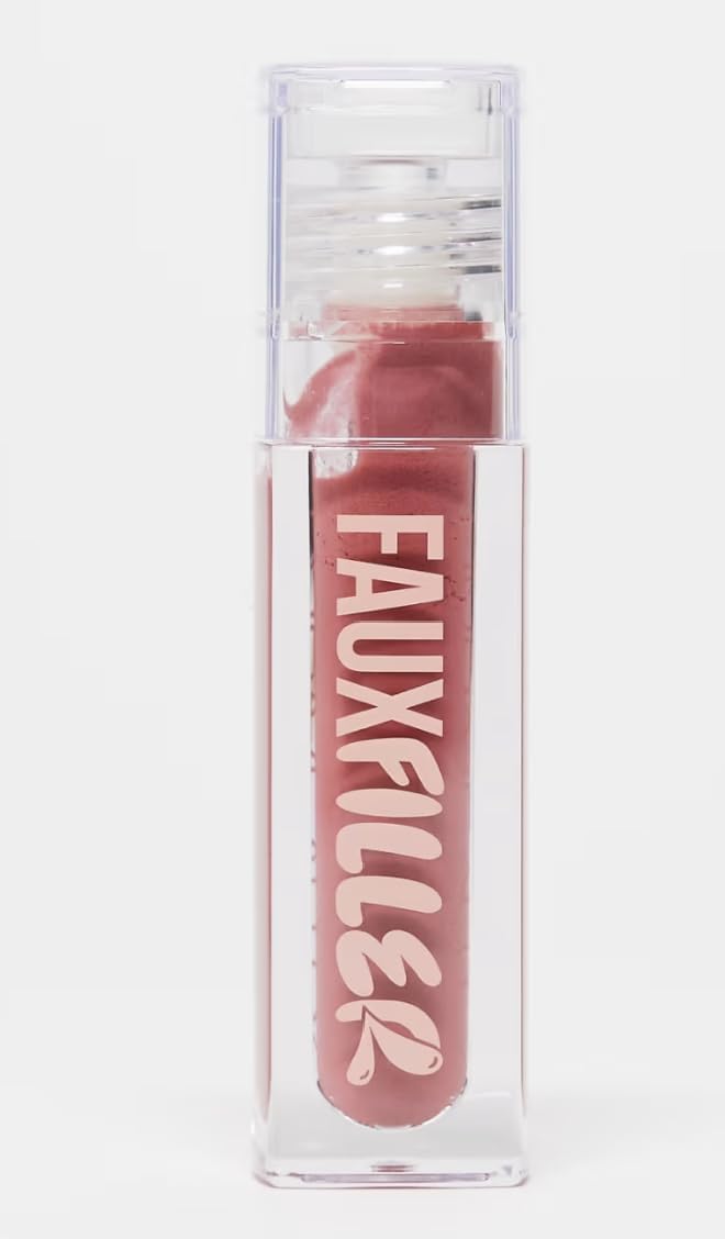 BEAUTY Faux Filler Shiny Non-Sticky Lip Gloss Bombshell - Pinky Brown 0.13FL.OZ / 3.9ml Pinky Brown