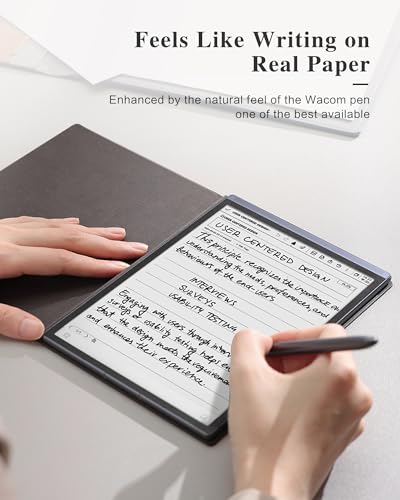 iFLYTEK AINOTE Air 2, 8.2" Paper Tablet with ChatGPT, Handwriting & Voice-to-Text Digital Notebook, Translation &Transcription, for Note-Taking, Reading,Study, WiFi-6 & Bluetooth,32GB, Pen Included