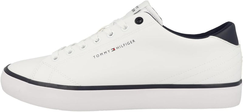 Tommy Hilfiger Men's Th Hi Vulc Core Low Leather Sneaker