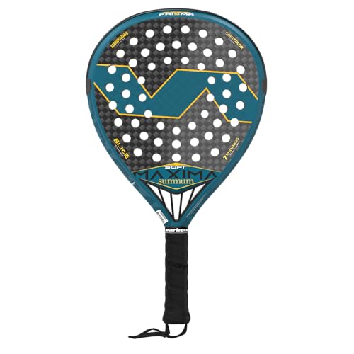 Varlion Padel Racket Maxima Summum Prisma Soft Tear Hybrid Shape for Balanced Control & Power with Prisma Frame & Softcolor EVA Core