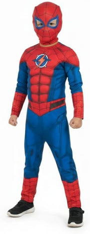 Kids Superhero Costume for Boys & Girls Red & Blue Hero Outfit
