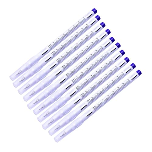 WANGCL Skin Marker Pen, 10pcs Tools Accessories for Eyebrow Marker Tattoo Piercing Positioning