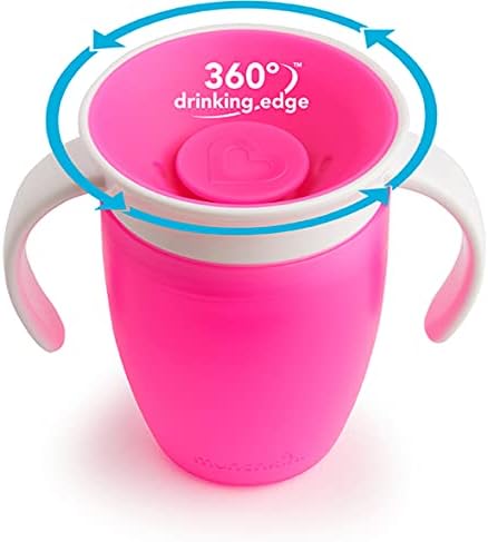 Munchkin 7oz Miracle® 360° Trainer Cup - 2pk (Blue/Green)