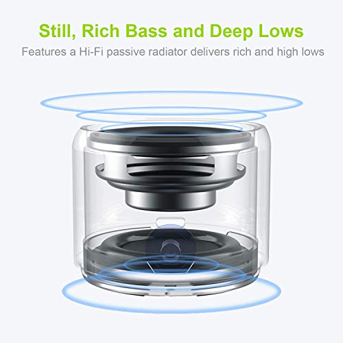 EWA A106Pro Mini Portable Bluetooth Speaker (Black)