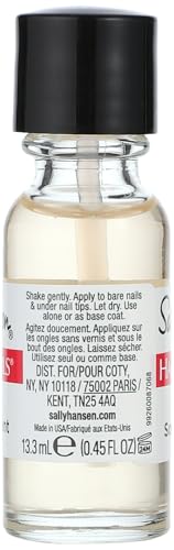 Sally Hansen Hard As Nails The Nail Clinic In A Bottle. Nail Treatment, Natural Tint, 0.45 Fl Oz - 13.3 ml