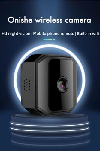 Wireless Security Camera for Home - 480P HD Night Vision, Magnetic Mount, Motion Detection, Cloud/SD Storage, Extreme Temp (-20°C~45°C), Ideal for Baby & Pet Monitoring