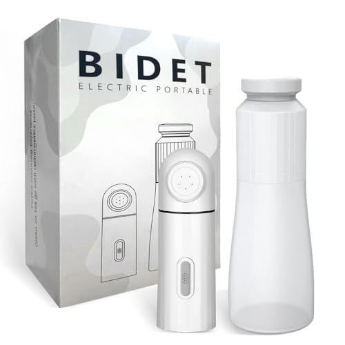 Baeskii Portable Bidet With 350ml Reservoir, High Pressure USB-Type C Mini Electric Rechargeable Handheld Travel Bidet, Water Sprayer for Women and Men, Personal Hygiene Cleaning, Postpartum Care