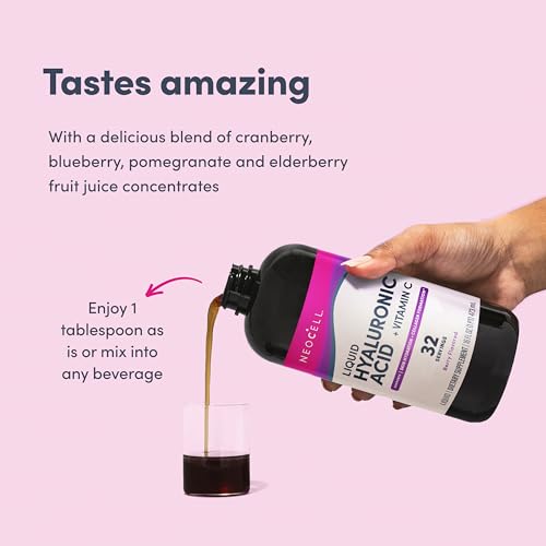 Neocell Hyaluronic Acid Blueberry Liquid - 16 Oz
