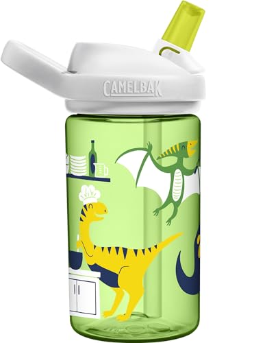 CAMELBAK Eddy+ Kids Everyday Water Bottle - Strong Drop Proof Design - BPA Free - Leak-proof - Dishwasher Safe - 400ml