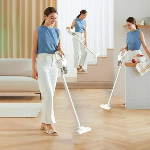 Occuwzz 2-In-1Vertical Handheld Vacuum Cleaner with 280ml Dust Cup - 3000mAh Strong Suction Power for Car Home Kitchen