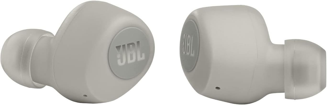 JBL Wave 100 True Wireless Earbud Headphones, Deep Powerful Bass, 20H Battery, Dual Connect, Hand-Free Call, Voice Assistant, Comfortable Fit, Pocket Friendly - Black, JBLW100TWSBLK