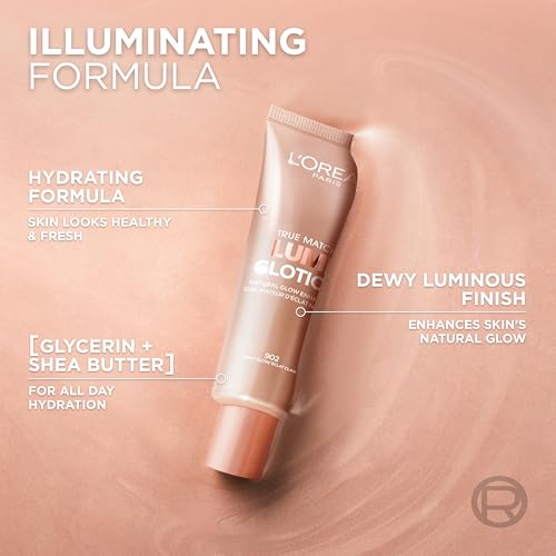 L’Oréal Paris Makeup True Match Lumi Glotion Natural Glow Enhancer Lotion, Medium, 1.35 Ounces