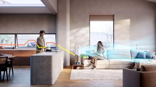 Purifier Humidify+Cool PH2 De-Nox | 545008-01 | White Nickel Gold (White/Gold)