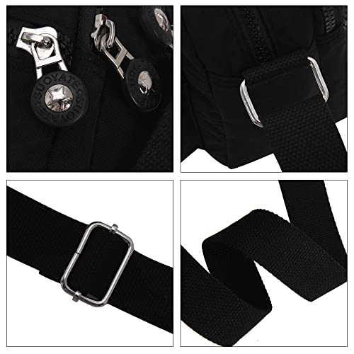 Crossbody Bag for Women with Multiple Pockets Girls Small Shoulder Bag Phone Bag Waterproof with Adjustable Strap for Travel Shopping Outing Work Strolling
