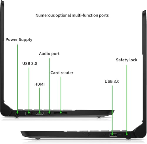 KJD Used Chromebook Laptop 11-3120 P22T 11.6 Inches Intel Celeron N2840 2.16GHz Processor 4GB RAM 16GB SSD Chrome OS PC Notebook Top Apperance Covered by Computer Skin with Charger (Upgraded)