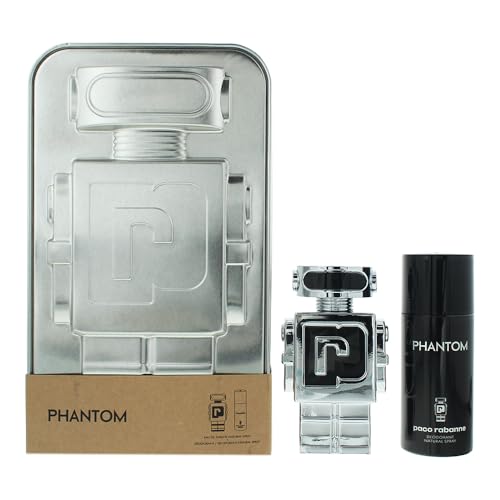Paco Rabanne Phantom Gift Set 100ml EDT + 150ml Deodorant Spray