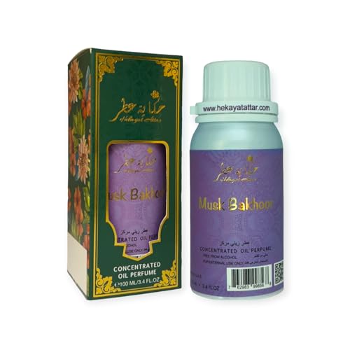 HEKAYAT ATTAR Musk Bakhoor 100 ml Concentrated Perfume Oil | Heritage Collection