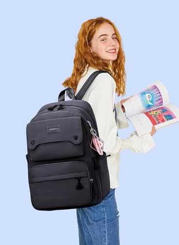 School Bag,Girl Backpack,Large Capacity Backpack Lightweight Waterproof School Backpack,Teen Girls Casual Backpack High Middle School Daypack Women Daily Travel