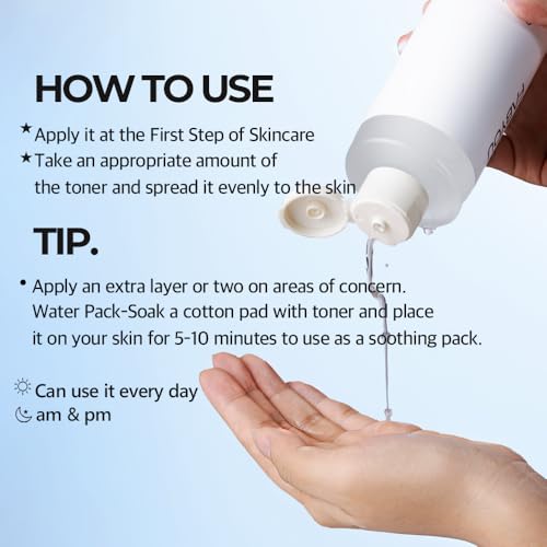 FABYOU Ceramide Panthenol Skin Barrier Support Toner 300ml – Korean Skincare for Deep Hydration, Soothing & Moisture Barrier care with a Non-Sticky, Gentle Daily Toner for Sensitive & Dry Skin