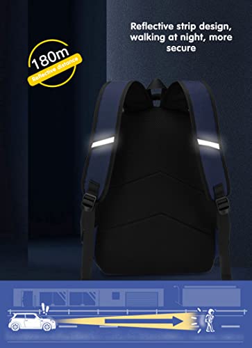 Astronaut Backpack for Boys Teens, Large Capacity School Bag Bookbag for Kids Elementary Middle