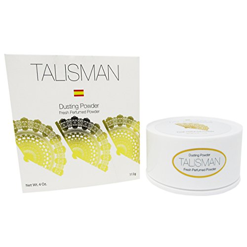 ELP ESSENTIAL Talisman Perfumed Dusting Powder with Puff, 4 oz