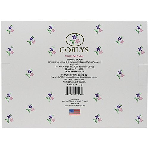 ELP ESSENTIAL Corlys Violet Baby Cologne and Perfumed Dusting Powder