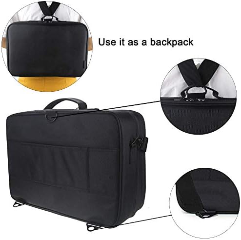 Other Professional Storage Partition Cosmetic Box Three Waterproof Layer Travel MakEUp Bag Black, Bk14-Tmm1