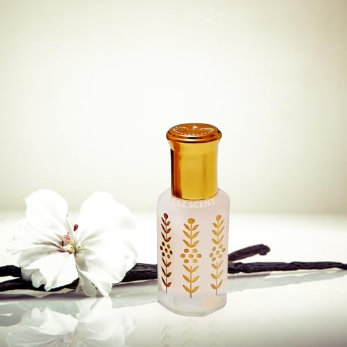 TSZ Scent Tahara Musk Vanilla Perfume Oil 12ml Unisex Roll-On Fragrance ??Long-Lasting, Floral Musky Aroma ??Concentrated Non-Alcoholic Attar for Men and Women ??Ideal for Layering & Gifting (Vanilla)