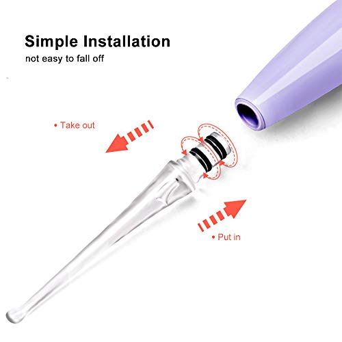 ametoys Earpicks Ear Wax Removal Tools with LED Light Flashlight Earpick Ear Spoon Tweezers Ear Cleaner for Baby Ear Health Care Ear Cleaning Tool with Case Green Ear Spoon