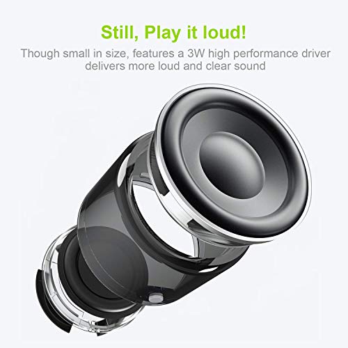 EWA A106Pro Mini Portable Bluetooth Speaker (Black)
