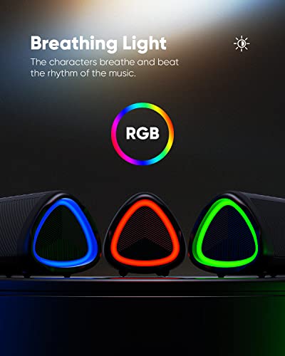 BolaButty Bluetooth Speaker with HD Sound, Portable Wireless, IPX5 Waterproof, Up to 24H Playtime, TWS Pairing, BT5.3, for Home/Party/Outdoor/Beach, Electronic Gadgets, Birthday Gift (Black)