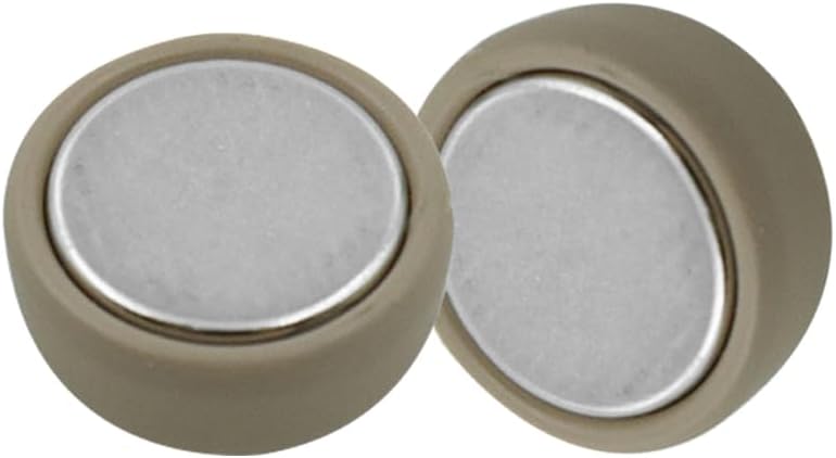 Nicear Hijab Magnets Strong Magnetic Hijab Lapel Pins Buttons Multipurpose No Snag Pencilless Brooch Magnetic Scarf Clasp for Women Scarf Accessories Khaki 8 Pack
