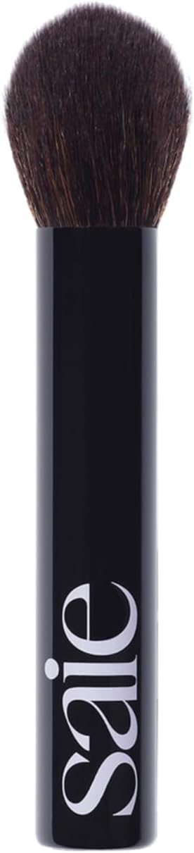 Saie The Big Brush - Soft, Multi-Use Liquid + Cream Makeup Brush - Buffing Makeup Applicator With Synthetic Bristles For Easy Blending + Building - Vegan, Cruelty-Free (1 Count)