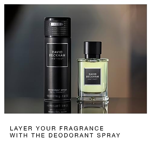 David Beckham Instinct Eau de Parfum for Men, Foug?re Citrus Perfume, Captivating & Dynamic David Beckham Fragrance, Sophisticated Perfume Bottle 75ml (2.5oz)