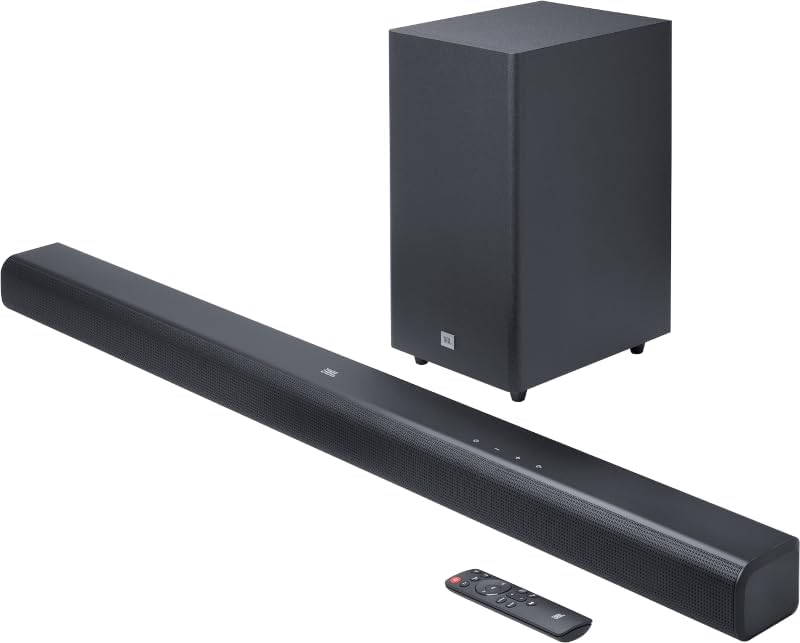 JBL Cinema SB550-3.1 Channel Soundbar with 250W Dolby Audio, Wireless 5.25 Subwoofer, HDMI ARC, Optical & Bluetooth Streaming, JBLSB550BLKUK, Black - SB 580