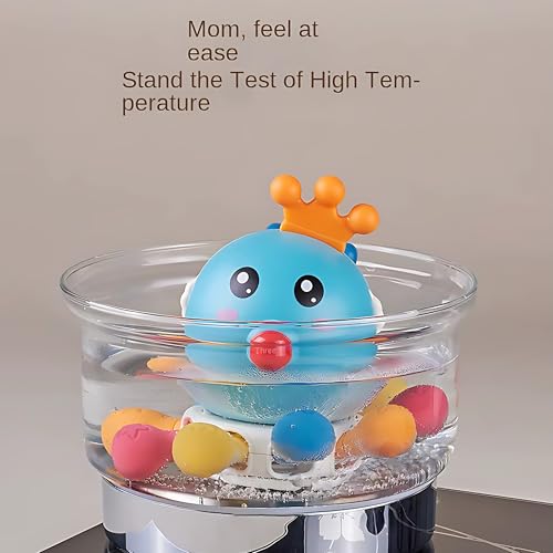 Twisoo Baby Spinning Octopus Toy – Rotating Popper Activity Fidget Sensory Toy, Montessori Interactive Press & Rattle Toy for Toddlers and Kids, Fine Motor Skill Development Toy (Green)