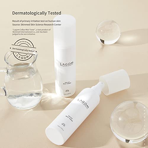 [LAGOM] CELLUS Mist Toner, Hydrating & Protective Facial Mist, pH Balancing, Fine Dust Block, 120ml/4.05oz