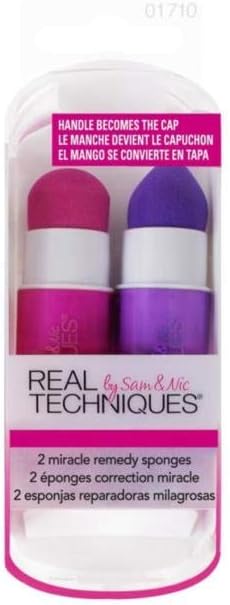 REAL TECHNIQUES Facial Makeup Brush - 13Ml (Packaging And Handle Model May Vary)