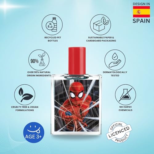 Air-Val Marvel Spider-Man Eau De Toilette Perfume For Children, 30 ml