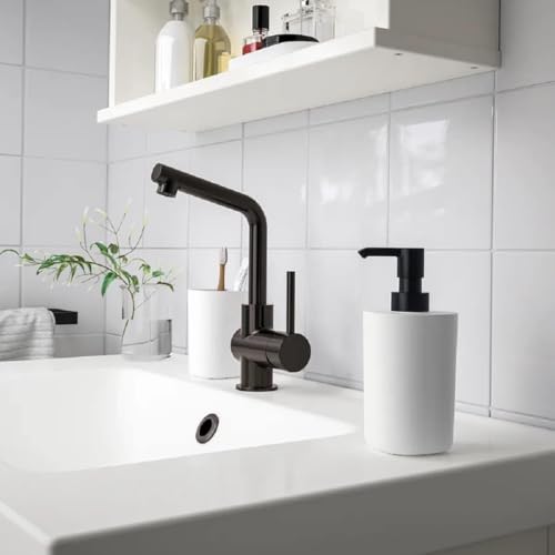 Ikea STORAVAN 3-Piece Bathroom Set,White,Small