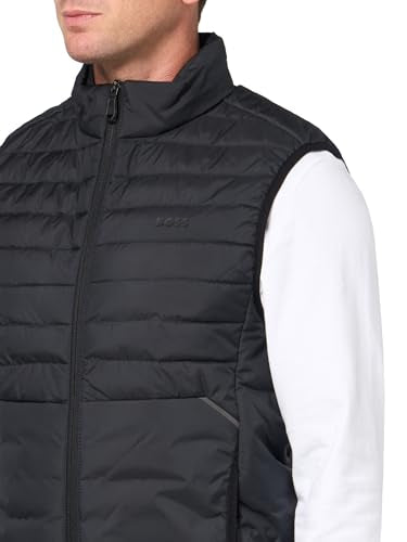 BOSS Mens Lightweight Zip Up Puffer Vest Lightweight Zip Up Puffer Vest