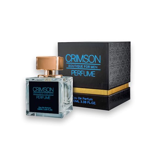 Atlantic Crimson Blue Eau De Parfum For Men 100ML - Long Lasting Men's Perfume - Daring & Bold Premium Perfume For Men